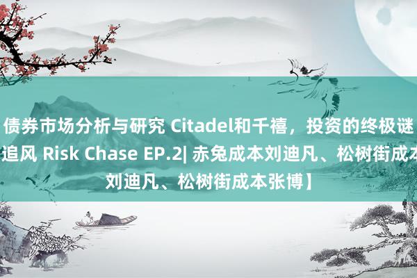 债券市场分析与研究 Citadel和千禧，投资的终极谜底？【追风 Risk Chase EP.2| 赤兔成本刘迪凡、松树街成本张博】